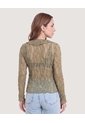 Camiseta Blonda Romantic  Para Mujer Verde Ostu de Ostu