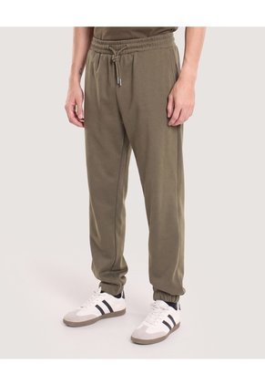 Jogger Con Bolsillos Para Hombre Verde Ostu