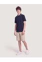 Niño-Bermuda Cargo Essential  Infantil Niño Beige Ostu de Ostu