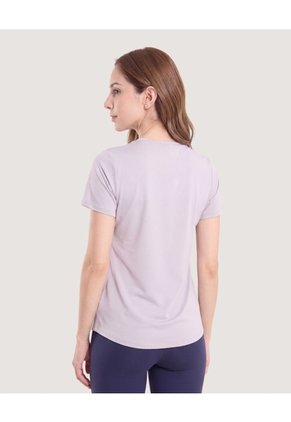 Camiseta Active Regular Para Mujer Gris Ostu