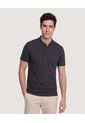 Polo Neru  Para Hombre Negro Ostu de Ostu