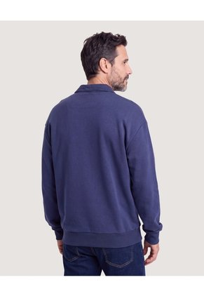 Buzo Polo Essential  Para Hombre Azul Ostu