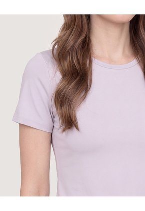 Camiseta Active Regular Para Mujer Gris Ostu