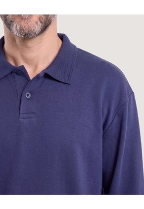Buzo Polo Essential  Para Hombre Azul Ostu