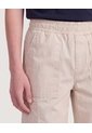 Niño-Bermuda Cargo Essential  Infantil Niño Beige Ostu de Ostu