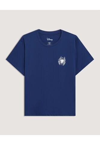 Camiseta  Para Hombre Manga Corta Cuello Redondo Color Azul Marca Ostu #60091916 Ostu