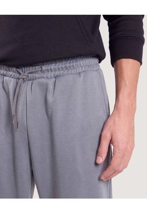 Jogger Con Bolsillos Para Hombre Gris Ostu