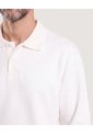 Buzo Polo Essential  Para Hombre Crema Ostu de Ostu