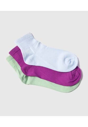 Medias Para Mujer Tobillera Color Pack X Marca Ostu #40980147 Ostu