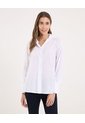 Camisa Para Mujer Manga Larga Color Blanco Marca Ostu #40010328 de Ostu