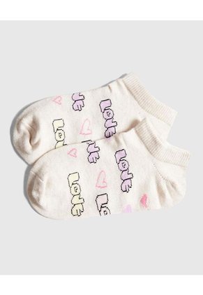 Medias Infantil Niña Invisible Color Negro Marca Ostu #90980122