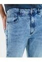 Jean Para Hombre Skinny Color Azul Marca Ostu #60160425 de Ostu