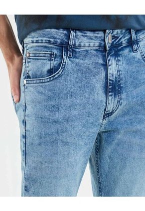 Jean Para Hombre Skinny Color Azul Marca Ostu #60160425