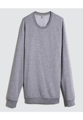 Buzo Para Hombre Cuello Redondo Color Gris  Marca Ostu #60060375