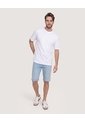 Bermuda Slim Essential Denim  Para Hombre Azul Ostu de Ostu