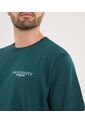 Camiseta Para Hombre Manga Corta Cuello Redondo Color Verde Marca Ostu #60091845 de Ostu