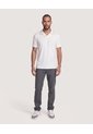 Polo Texturizado Cuello Contraste  Para Hombre Crema Ostu de Ostu