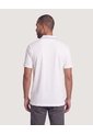 Polo Texturizado Cuello Contraste  Para Hombre Crema Ostu de Ostu