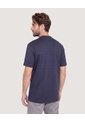 Polo Cuello Bomber Texturizado  Para Hombre Azul Ostu de Ostu