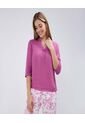 Blusa Para Mujer Manga 3/4 Color Morado Marca Ostu #40120981 de Ostu