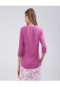 Blusa Para Mujer Manga 3/4 Color Morado Marca Ostu #40120981 de Ostu