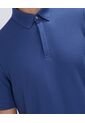 Polo Para Hombre Cuello Tejido Sin Bolsillo Color Azul  Marca Ostu #60110729 de Ostu
