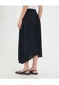 Falda Para Mujer Medio Color Negro Marca Ostu #40140167 de Ostu