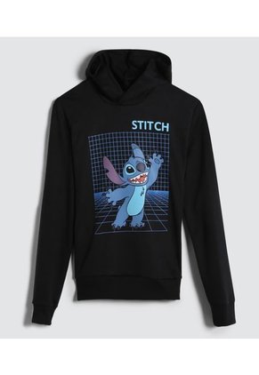 Buzo Para Niño Ostu Color Negro Material Poliester 65% Algodon 35%