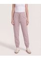 Jogger Unicolor  Para Mujer Beige Ostu de Ostu