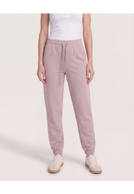 Jogger Unicolor  Para Mujer Beige Ostu