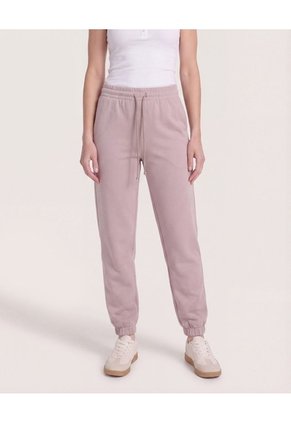 Jogger Unicolor Para Mujer Beige Ostu