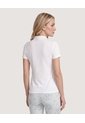 Polo Texturizada Essential  Para Mujer Blanco Ostu de Ostu