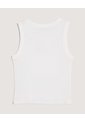 Camiseta Tipo Tank Para Niña  Infantil Niña Crema Ostu de Ostu