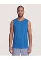 Camiseta Manga Sisa Texturizada  Para Hombre Azul Ostu de Ostu