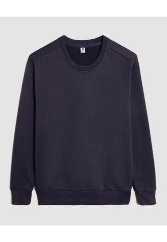 Buzo Unicolor Cuello Redondo Para Niño  Infantil Niño Azul Ostu Ostu