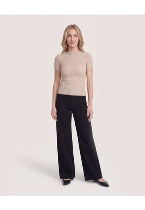 Camiseta Con Textura Para Mujer Piel Ostu