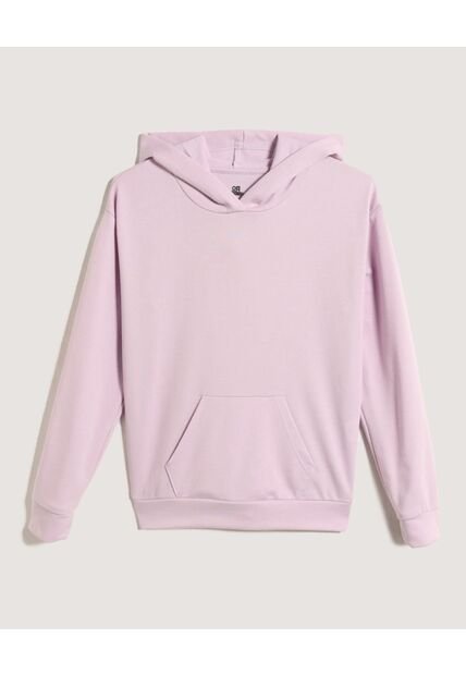 Buzo Para Niña Hoodie Color Lila  Marca Ostu #90060116