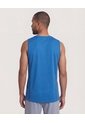 Camiseta Manga Sisa Texturizada  Para Hombre Azul Ostu de Ostu