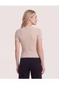 Camiseta Con Textura  Para Mujer Piel Ostu de Ostu