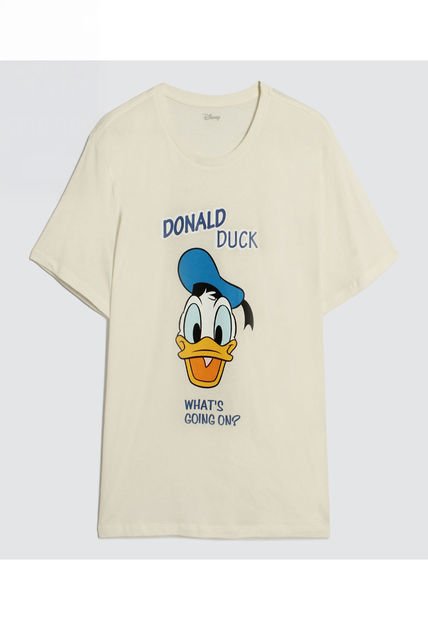 Camiseta Para Hombre Manga Corta Color Blanco Marca Ostu #60091271