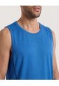 Camiseta Manga Sisa Texturizada  Para Hombre Azul Ostu de Ostu