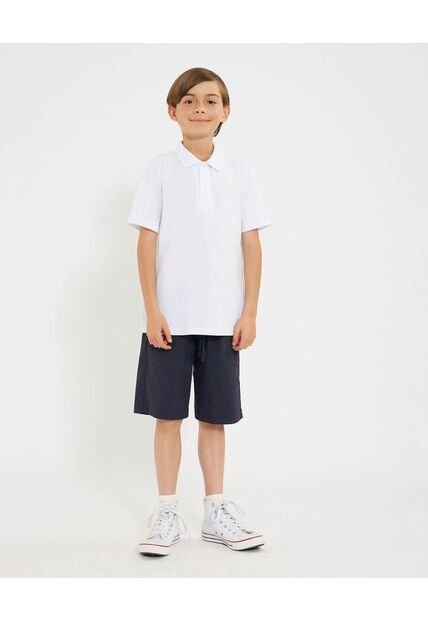 Bermuda Para Niño  Color Azul  Marca Ostu #80100051