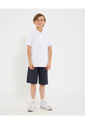 Bermuda Para Niño  Color Azul  Marca Ostu #80100051