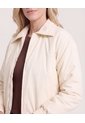 Chaqueta Acolchada  Para Mujer Crema Ostu de Ostu
