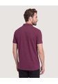 Polo Basica  Para Hombre Vino Ostu de Ostu