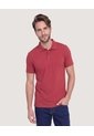 Polo Basica  Para Hombre Vino Ostu de Ostu