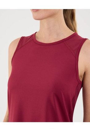 Camiseta Para Mujer Manga Sisa Cuello Redondo Color Rojo Marca Ostu #40092451