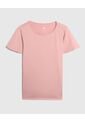 Camiseta Para Mujer Manga Corta Color Rosado  Marca Ostu #40092008 de Ostu