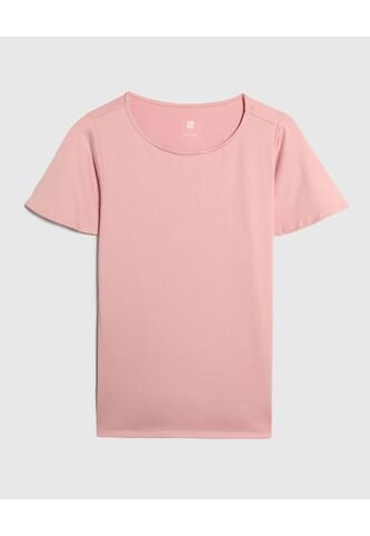 Camiseta Para Mujer Manga Corta Color Rosado  Marca Ostu #40092008 Ostu