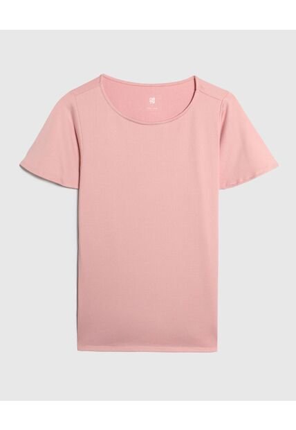 Camiseta Para Mujer Manga Corta Color Rosado  Marca Ostu #40092008